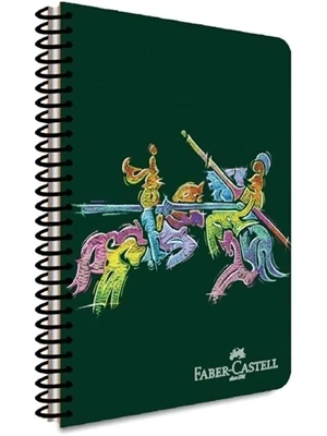 Faber Castell Deft.Knights Klas Pp Kapak Spiralli 120 Yapr.Kareli 5075000448000 ürün görseli 1