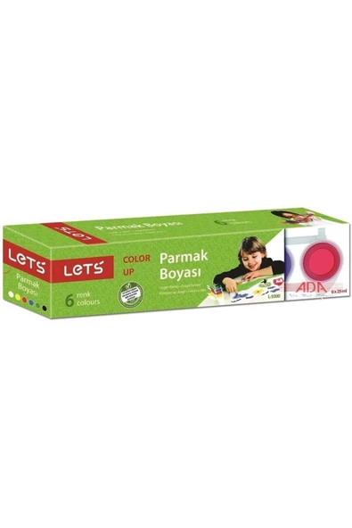 Lets Parmak Boyası 6X25Ml L-5500 - Resim 2