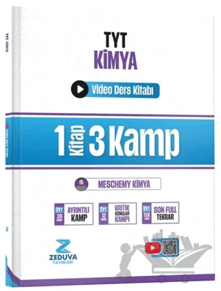 Tyt Kimya Video Ders Kitabı Zeduva Yayın ürün görseli 1