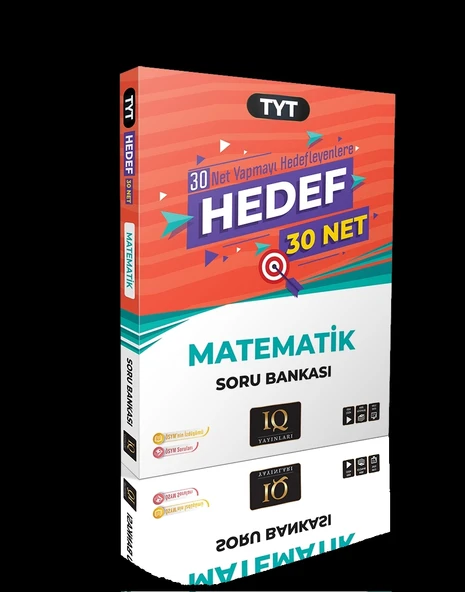 Tyt Hedef 30 Net Matematik Soru Bankası Iq Yayınları ürün görseli 1
