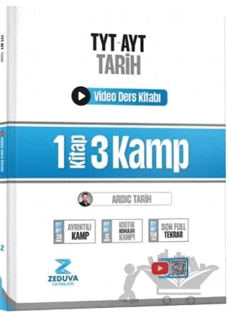 Tyt Ayt Tarih Video Ders Kitabı Zeduva Yayınları ürün görseli 1