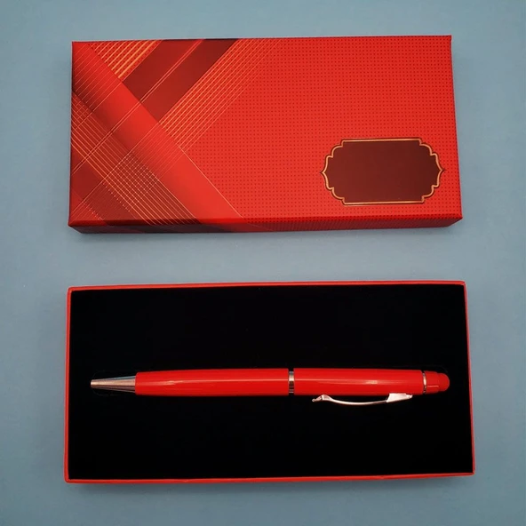 Kırmızı Tükenmez Kalem Touchpen ürün görseli 1