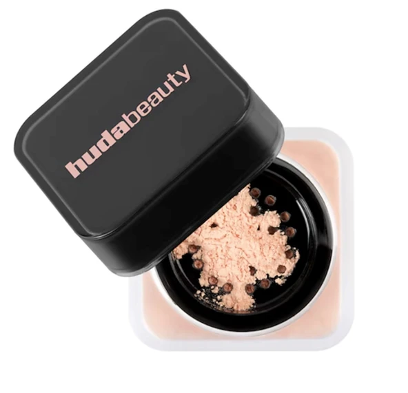 Huda Beauty Baby Bake Mini Easy Bake Loose Powder - Mini Easy Bake Sabitleyici Toz Pudra Peach Pie ürün görseli 1