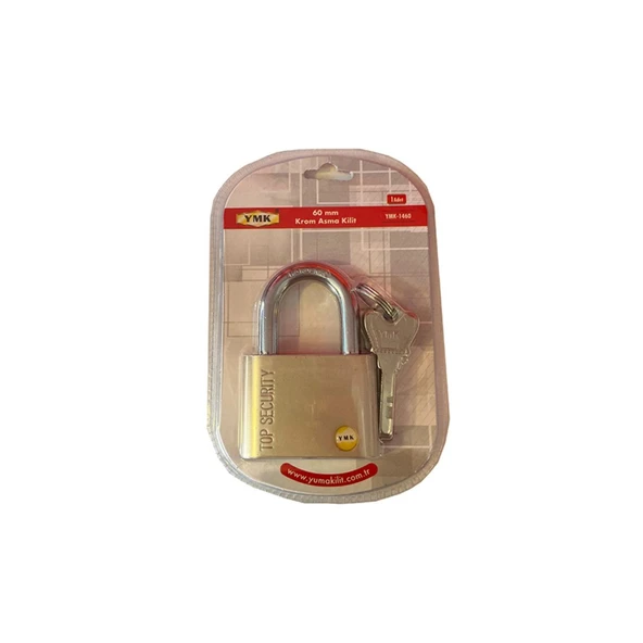 Ymk Krom Asma Kilit 60MM ürün görseli 1