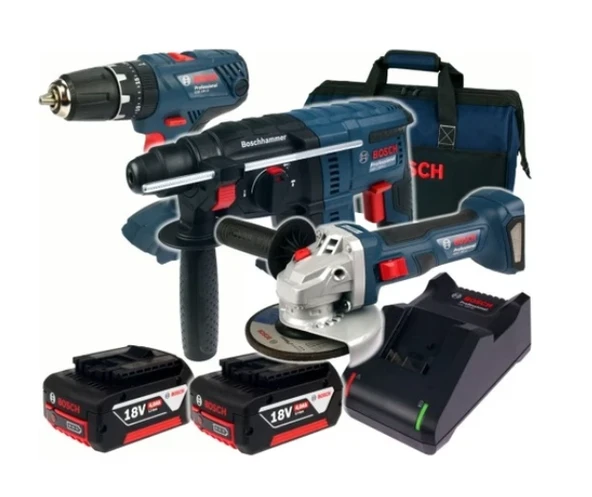 Bosch Gbh 180-LI Gsb 185-LI Gws 18V-8  2X4 ,0AH ürün görseli 1