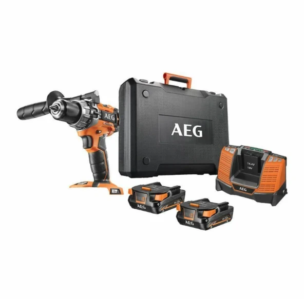 AEG BSB 18C2BLLI-202C Akülü Kömürsüz Darbeli Matkap 60Nm ürün görseli 1