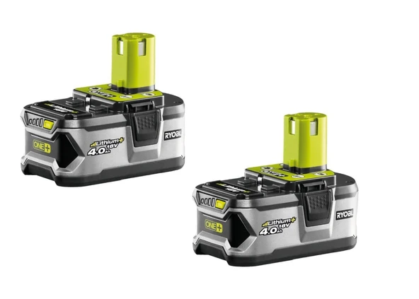 Ryobi 18V 4.0Ah İkili Akü Seti ürün görseli 1