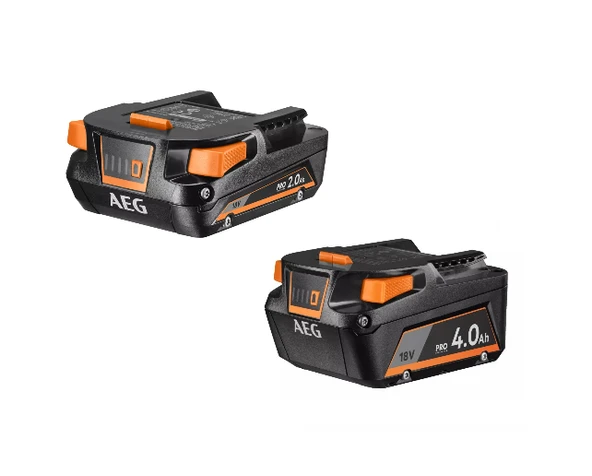 AEG L1840s 18v 4.0 Ah  + L1820s 18v 2.0 Ah Akü Seti ürün görseli 1