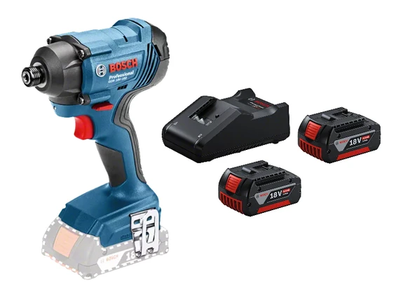 BOSCH GDR 18 V-160 Professional Çift Akülü 4.0 Ah ürün görseli 1