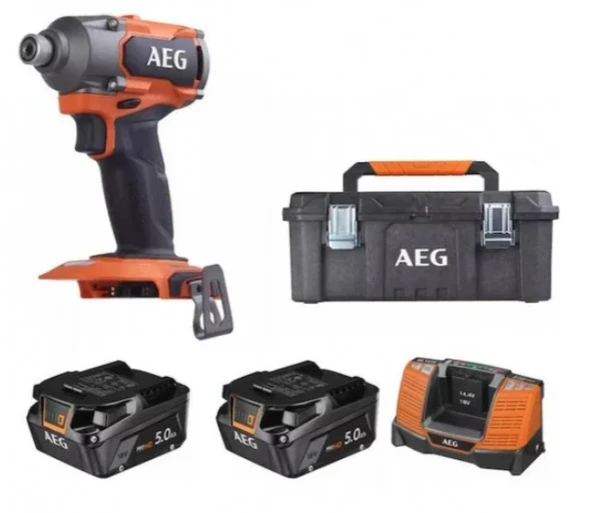 Aeg BSS 18C3B3-502 18V Kömürsüz Akülü Darbeli Vidalama ürün görseli 1