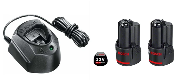 Bosch Gal 1210CV +2 x Gba 2AH Şarj Cihazı ürün görseli 1