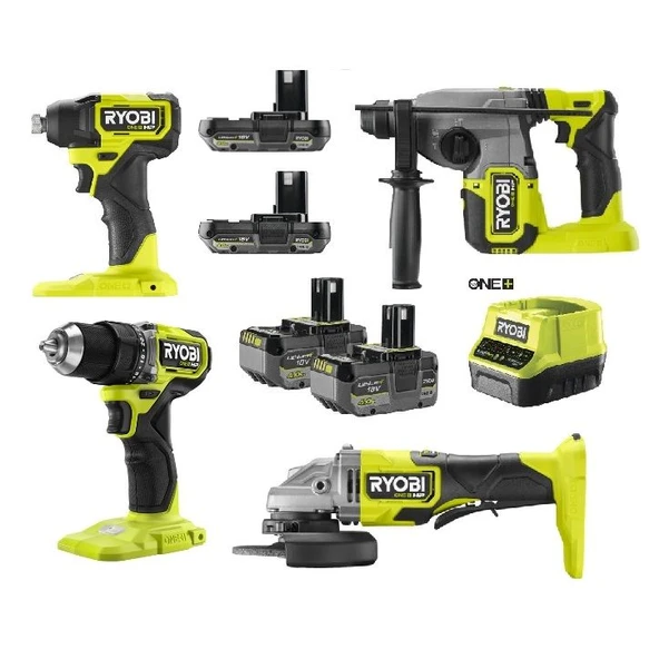 Ryobi Dörtlü Akülü Montaj Seti (set4) ürün görseli 1