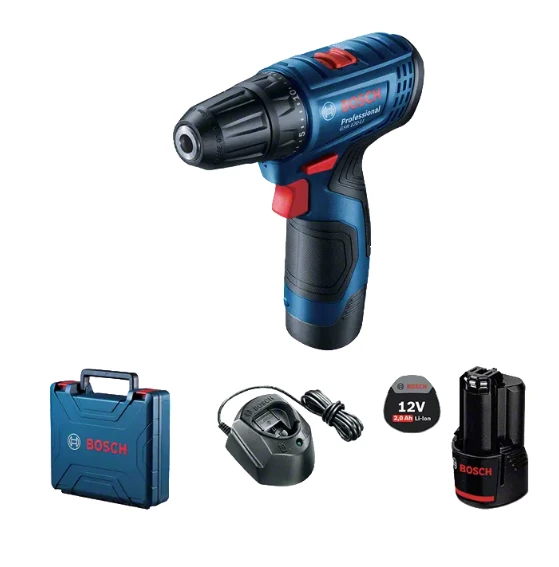 Bosch Gsr 120-LI 12 Volt 2.0 AH Çift Akülü Vidalama ürün görseli 1