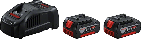 BOSCH 2x18V5.0AH+GAL1880CV Professional Aküler ve şarj Cihazı Seti ürün görseli 1