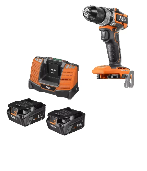 Aeg BSB 18SBL-502C 18 Volt Çift akülü 5.0 Ah vidalama ürün görseli 1