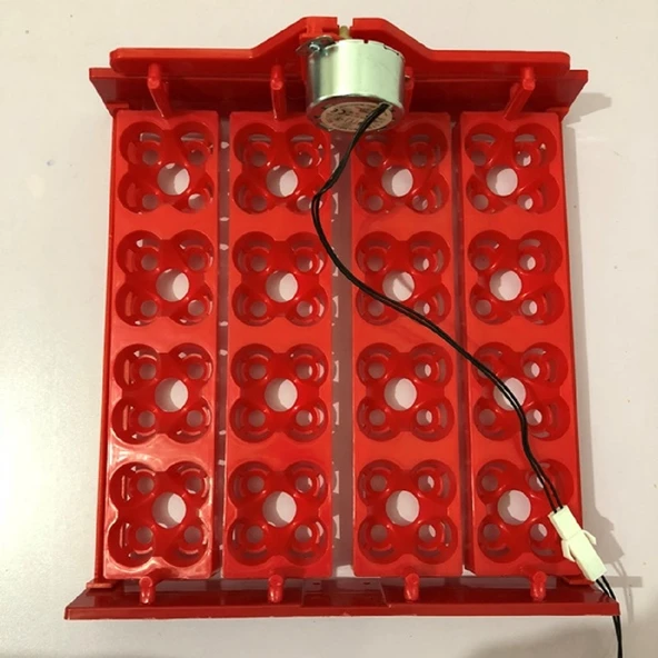 16 Tavuk 64 Bıldırcın Yumurta Viyolü 1-240 Rpm Motor Dahil 30 x 29 x 14 cm ürün görseli 1