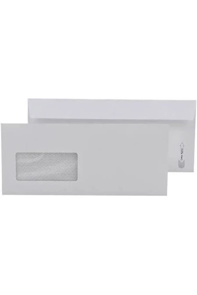 Oyal Diplomat Zarf Pencereli 105 X 240 Mm Beyaz Slk 500'lü Paket ürün görseli 1