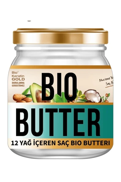 Bio Rio Keratin Gold 210 Ml  Bio Butter Saç Bakım Yağı ürün görseli 1