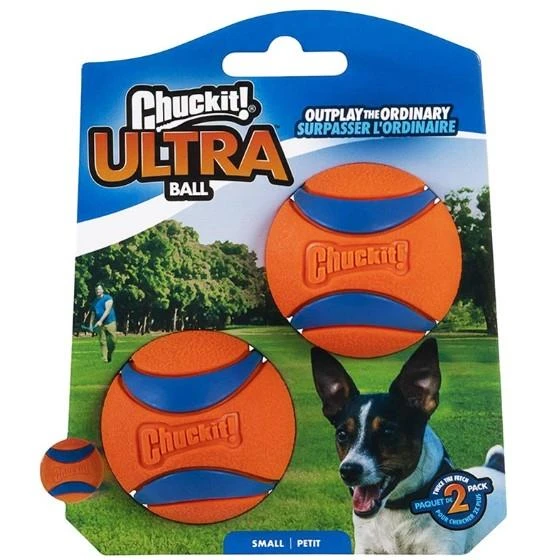 Chuckit Ultra Ball 2li Köpek Oyun Topu (Küçük Boy) ürün görseli 1