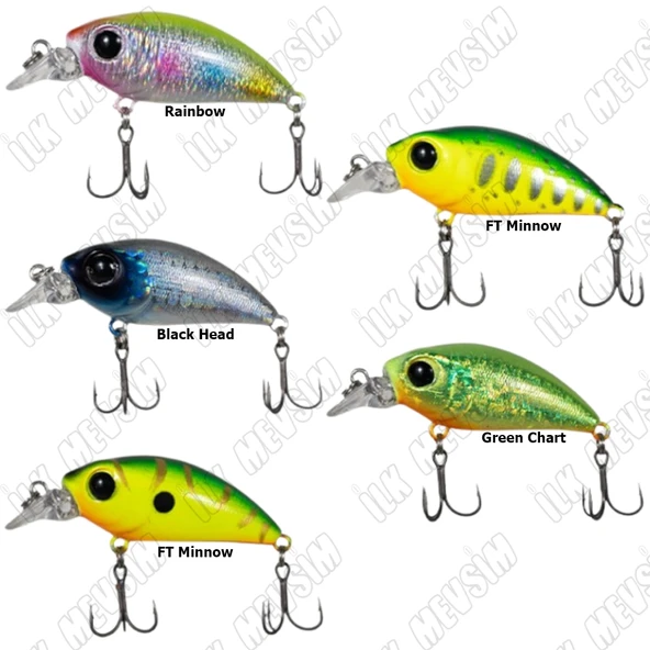 Ryuji Small Minnow 4,5cm 5,2gr Maket Yem - Resim 3