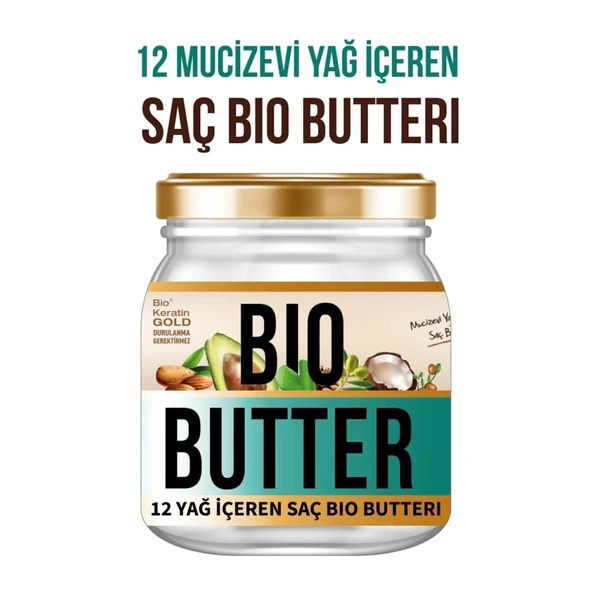 Bio Keratin Gold 210 Ml  Bio Butter Cilt Bakım Yağı ürün görseli 1