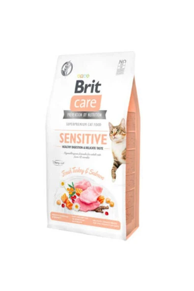 Care Grain Taze Hindili Ve Somonlu Tahılsız Kedi Maması 2 Kg ürün görseli 1