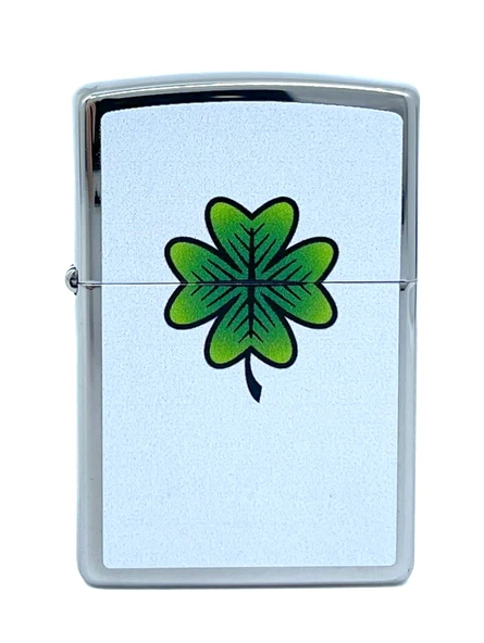 Zippo Four Leaf Clover Dizayn Çakmak ürün görseli 1