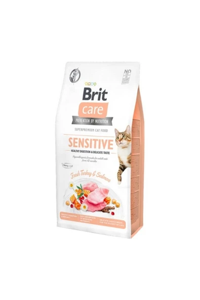Care Grain Taze Hindili Ve Somonlu Tahılsız Kedi Maması 2 Kg ürün görseli 1