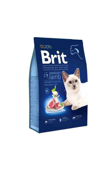 Brit Care Premium Nature Sterilized Kuzulu Kedi Maması 8 kg ürün görseli 1
