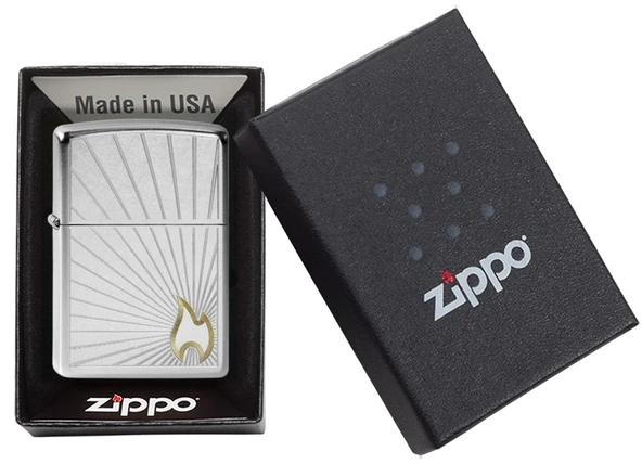 Zippo Two Tone Dizayn Çakmak - Resim 2