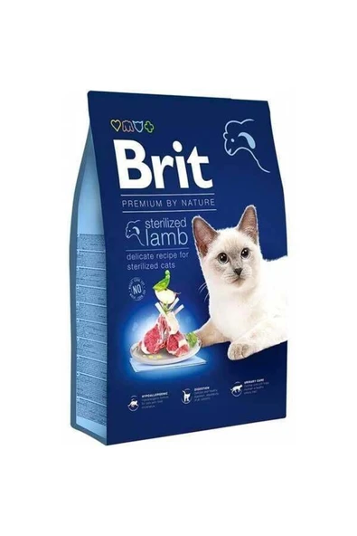 Brit Care Premium Nature Sterilized Kuzulu Kedi Maması 8 kg ürün görseli 1
