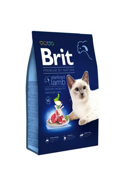 Brit Care Premium Nature Sterilized Kuzulu Kedi Maması 8 kg ürün görseli 1