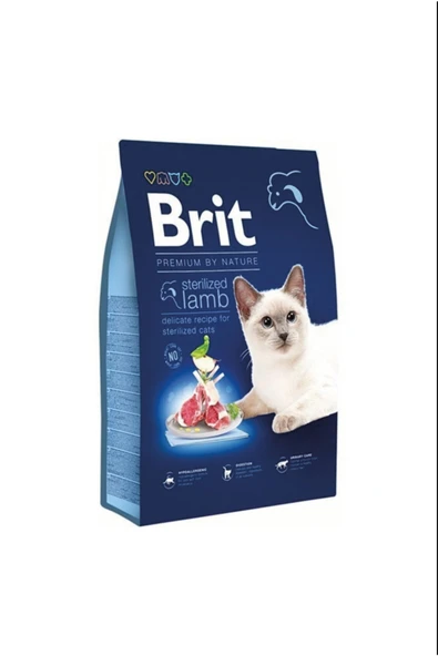 Brit Care Premium Nature Sterilized Kuzulu Kedi Maması 8 kg ürün görseli 1