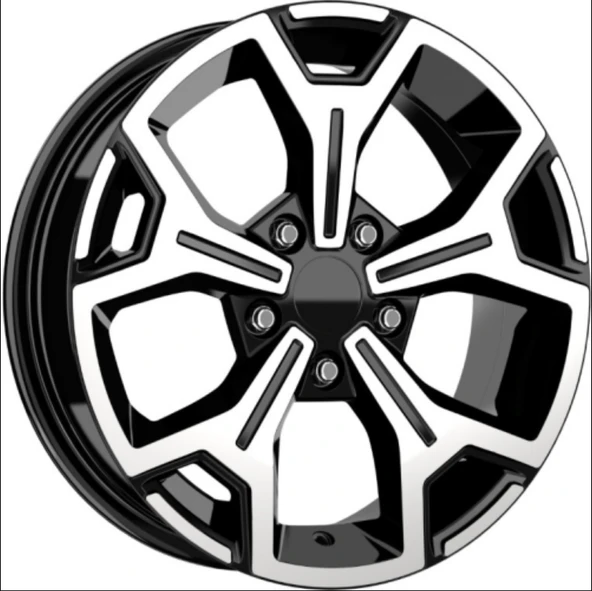 5*114,3*16*7.0 ET40 CH67.1 DY356 BLACK DIAMOND KORMETAL ürün görseli 1