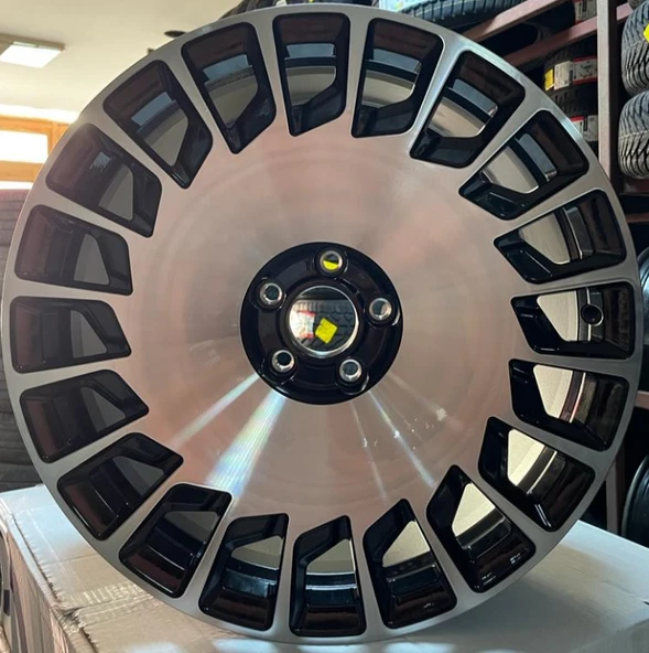 5*112*20*9.5 ET48 CH66.6 EMR-1004-01 BLACK DIAMOND ürün görseli 1