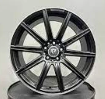 5*112*19*8.5 ET45 CH66.56 BK5352 BLACK LIP POLISHED ürün görseli 1