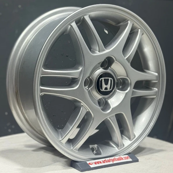 4*100*14*5.5 ET40 CH56.1 SHINY SILVER GP - Resim 2