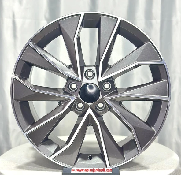 5*108*17*7.0 ET35 CH67.1 GUN METAL DIAMOND ürün görseli 1