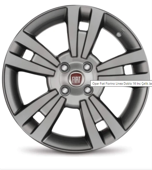 4*98*16*6.0 ET39 CH58.1 GUN METAL OPAR ürün görseli 1