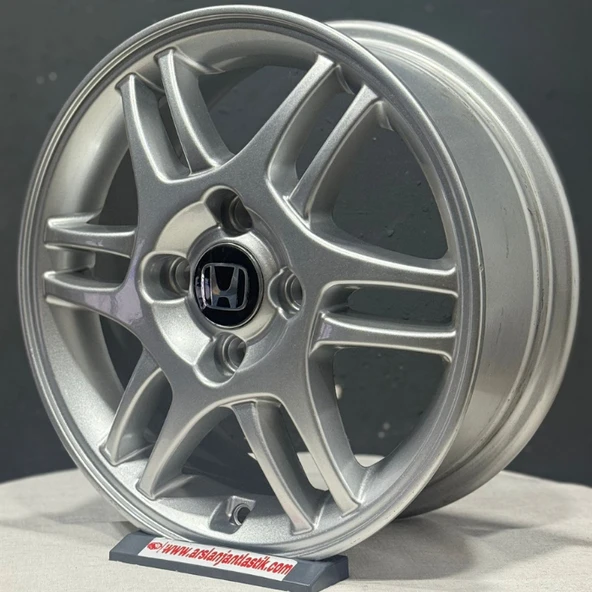 4*100*14*5.5 ET40 CH56.1 SHINY SILVER GP - Resim 3