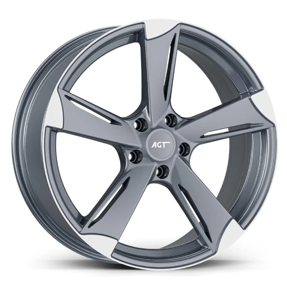 5*112*18*8.5 ET42 CH72.6 MATT GUN METAL DIAMOND ürün görseli 1