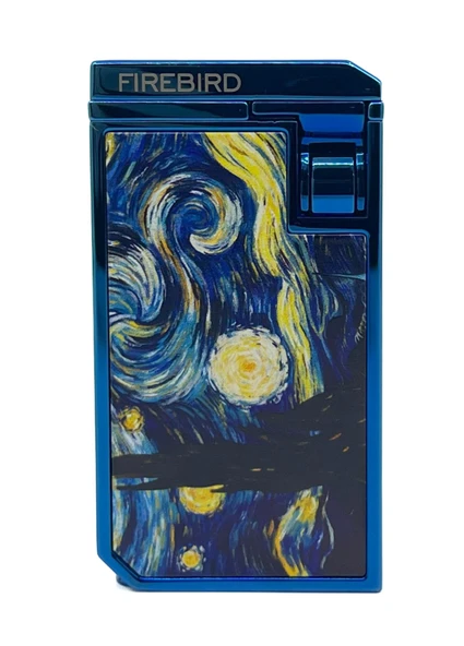 Firebird Starry Night Çift Torch Puro Çakmağı - Mavi ürün görseli 1