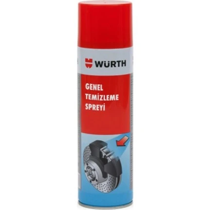WÜRTH BALATA GENEL TEMİZLEME SPREYİ 500 ML. ürün görseli 1