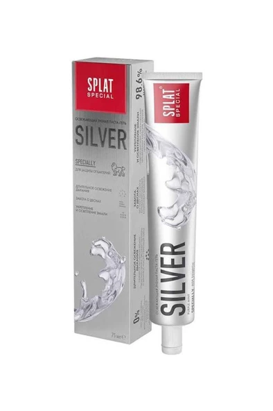 Splat Special Silver Florürsüz Diş Macunu 75 ml ürün görseli 1