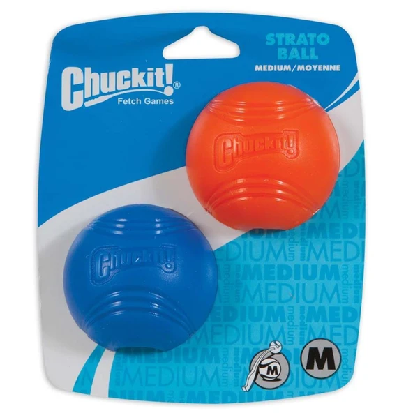 Chuckt! Strato Ball 2'li Köpek Oyun Topu (Orta Boy) ürün görseli 1