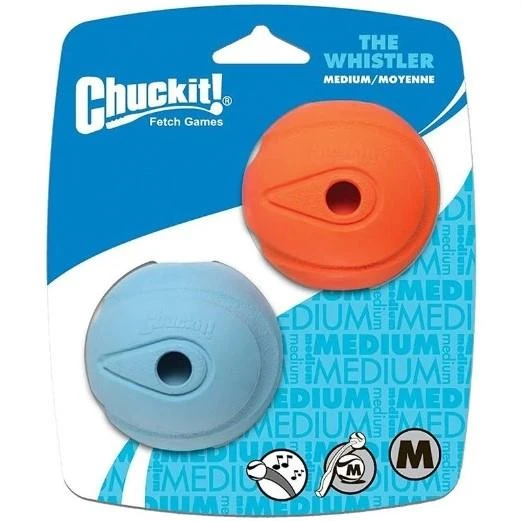 Chuckit The Whistler 2li Köpek Oyun Topu (Orta Boy) ürün görseli 1