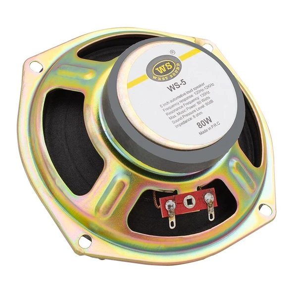 Westsound WS-5 12 Cm 8 Ohm 6W Max 80W Yedek Hoparlör ürün görseli 1