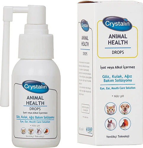 Crystalin Kedi Ve Köpek Göz Kulak Ve Yara Spreyi 100ml ürün görseli 1