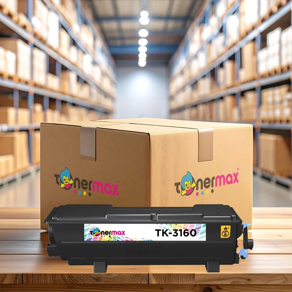 Kyocera TK-3160 Muadil Toner 20'li Paket / P3045dn / P3050dn / P3055dn / P3060dn ürün görseli 1