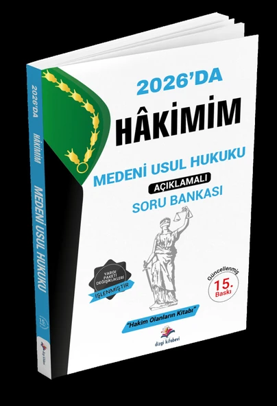 Hakimim Medeni Usul Hukuku Açıklamalı Soru Bankası 15. Baskı Dizgi Kitap ürün görseli 1